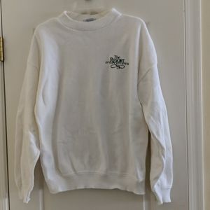 Lee Sport 100% cotton white sweater